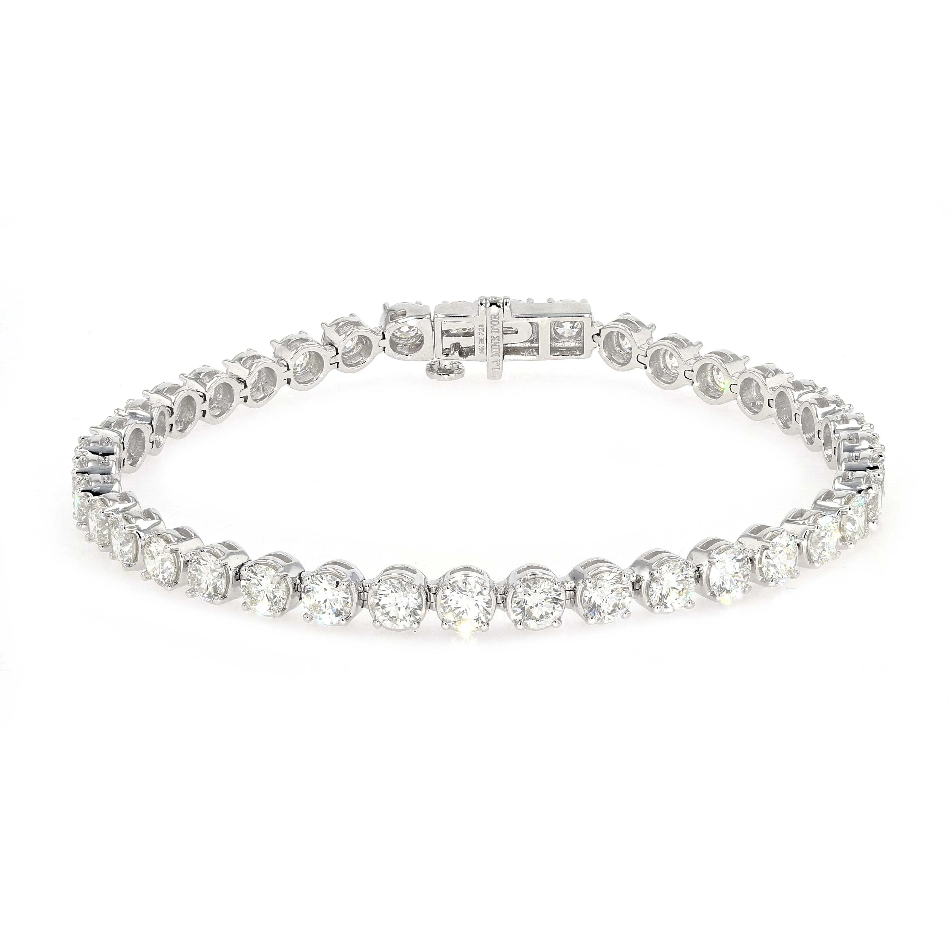 8.25ct Round Brilliant Diamond Tennis Bracelet La Mine d'Or Moncton, NB