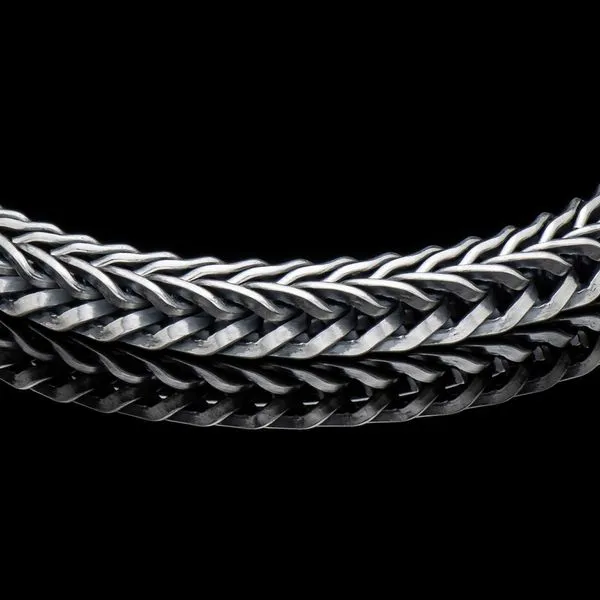 William Henry Sterling Silver Foxtail Bracelet, Large Image 3 La Mine d'Or Moncton, NB