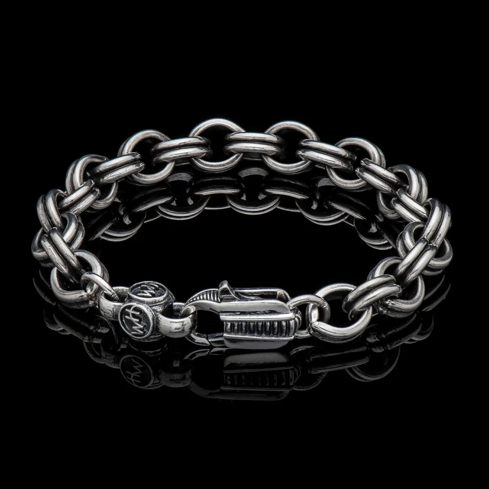 William Henry Crete Sterling Silver Bracelet, Large Image 2 La Mine d'Or Moncton, NB