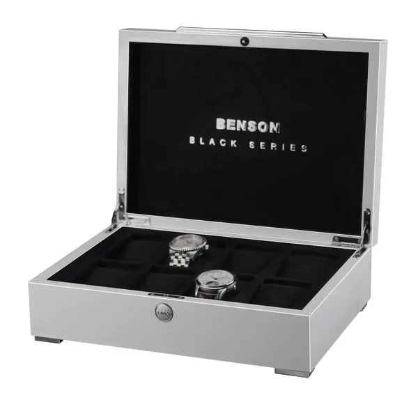 Benson Watch Winder Black in Color and for 8 Watches Image 2 La Mine d'Or Moncton, NB