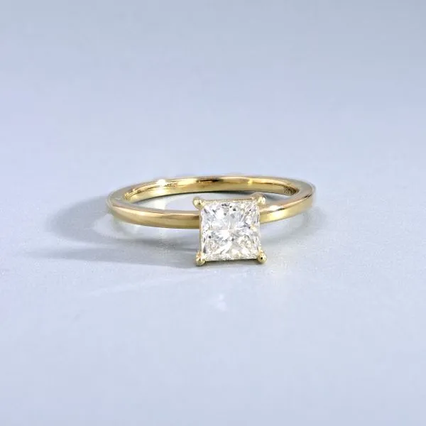 1.02ct Princess Diamond Cairo Solitaire Engagement Ring Image 3 La Mine d'Or Moncton, NB