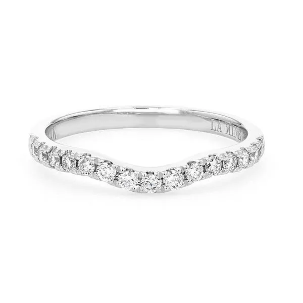 0.25tw Prong Curved Diamond Band La Mine d'Or Moncton, NB