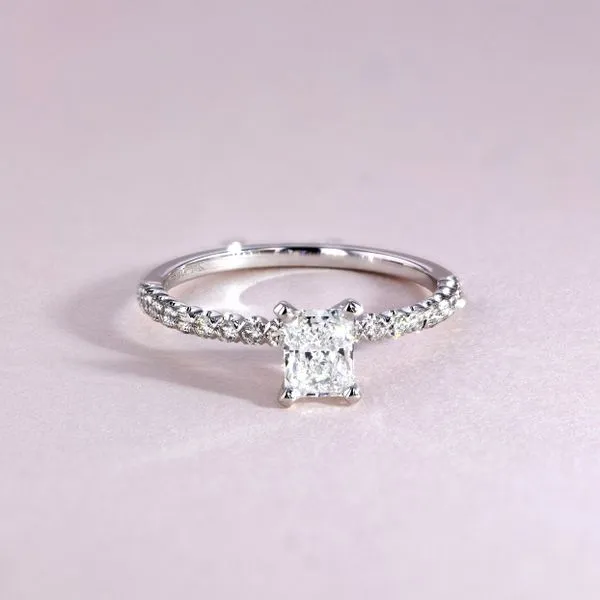 0.75tw Radiant Diamond Charlotte Engagement Ring Image 3 La Mine d'Or Moncton, NB