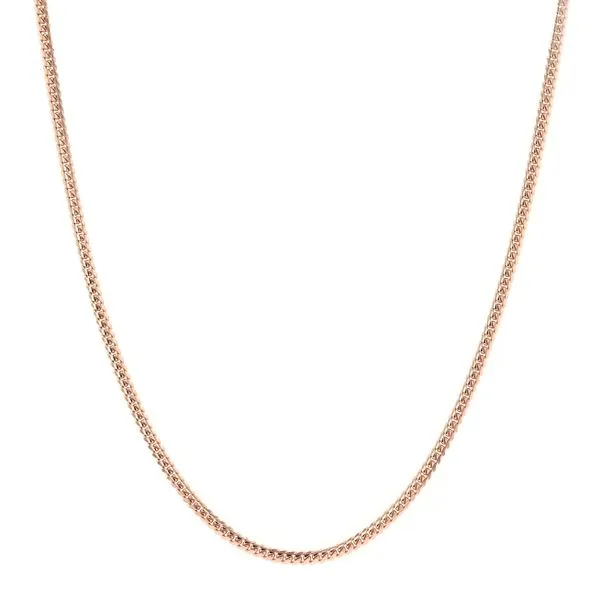 24" Cuban Link 14kt Rose Gold Chain La Mine d'Or Moncton, NB