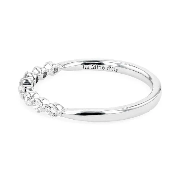 0.25tw Always Single Shared Prong Diamond Band Image 2 La Mine d'Or Moncton, NB