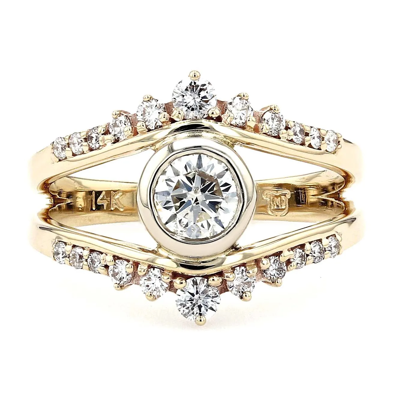 0.94tw Round Diamond Engagement Ring La Mine d'Or Moncton, NB