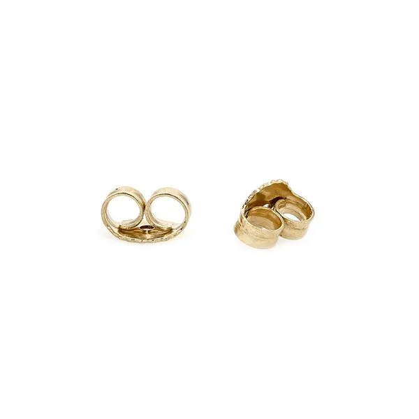 Genuine Citrie Birthstone & Diamond Stud Earrings Image 2 La Mine d'Or Moncton, NB