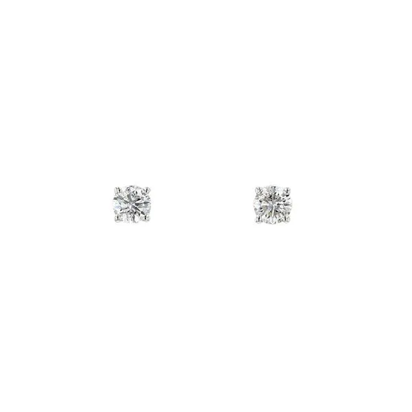 0.25tw Lumina Round Diamond Stud Earrings La Mine d'Or Moncton, NB