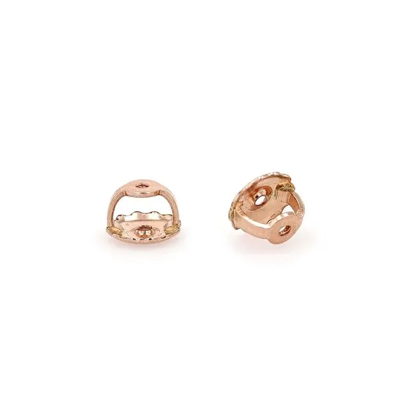2.80tw Emerald Cut Morganite Solitaire Stud Earrings Image 2 La Mine d'Or Moncton, NB