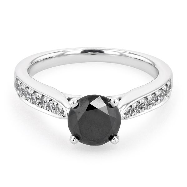 1.60tw Black Diamond Engagement Ring La Mine d'Or Moncton, NB