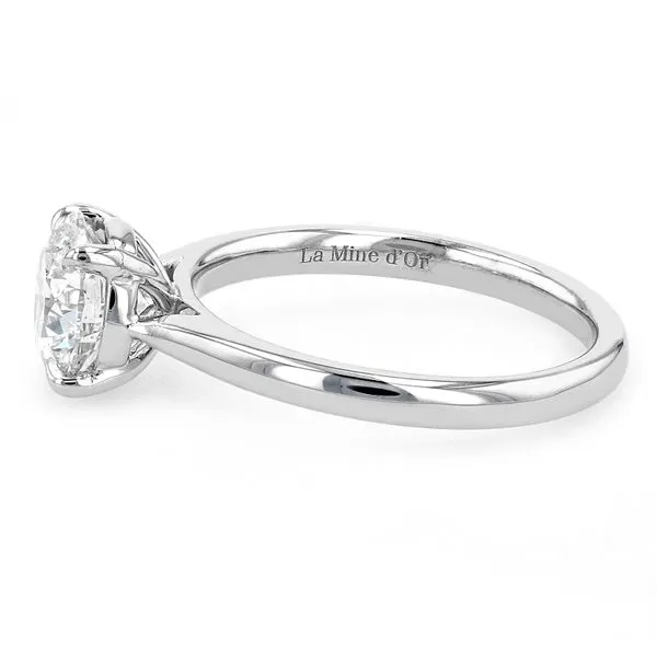 1.61ct Prive Round Diamond Solitaire Engagement Ring Image 2 La Mine d'Or Moncton, NB