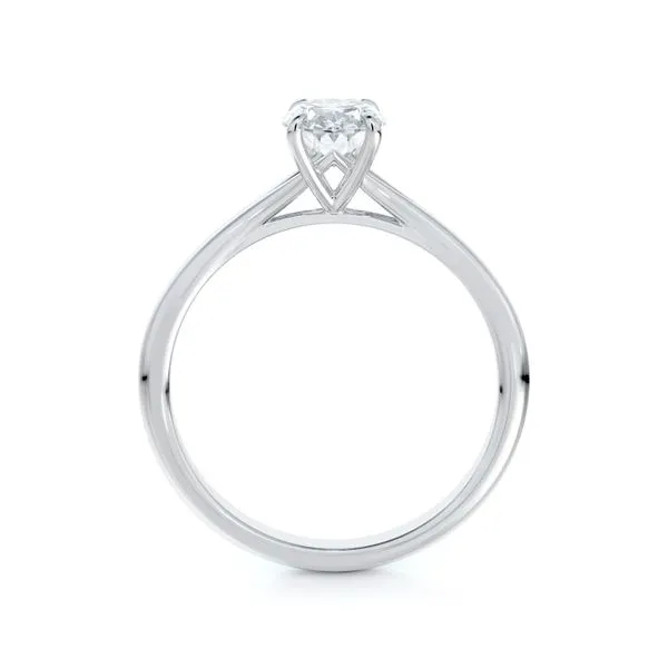 1.01ct De Beers Forevermark Icon Oval Diamond Solitaire Engagement Ring Image 2 La Mine d'Or Moncton, NB