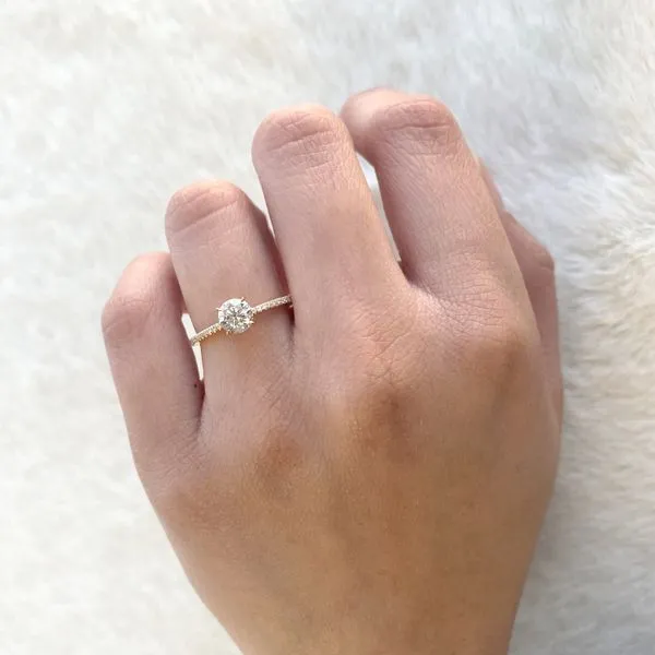 0.65tw De Beers Forevermark Icon Diamond Engagement Ring Image 4 La Mine d'Or Moncton, NB