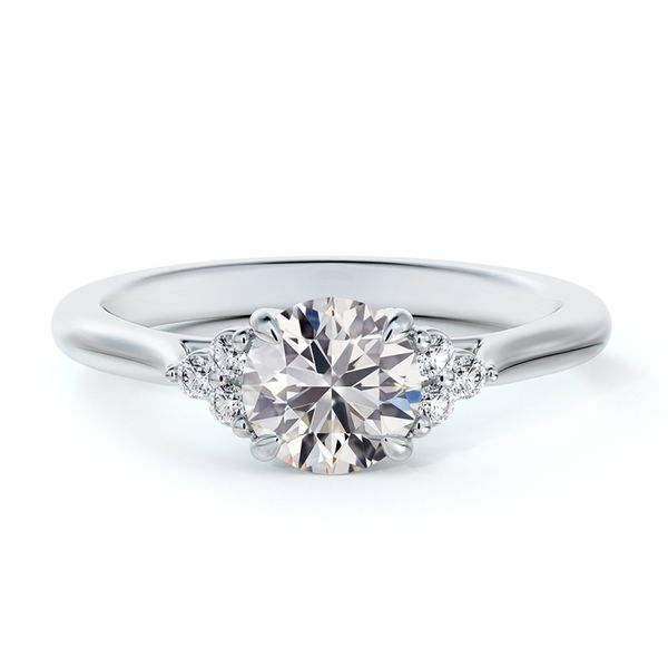 0.55tw De Beers Forevermark Triple Accent Diamond Engagement Ring La Mine d'Or Moncton, NB