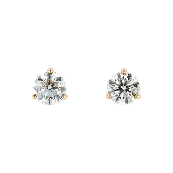 1.64tw Round Brilliant Cut Diamond Stud Earrings La Mine d'Or Moncton, NB