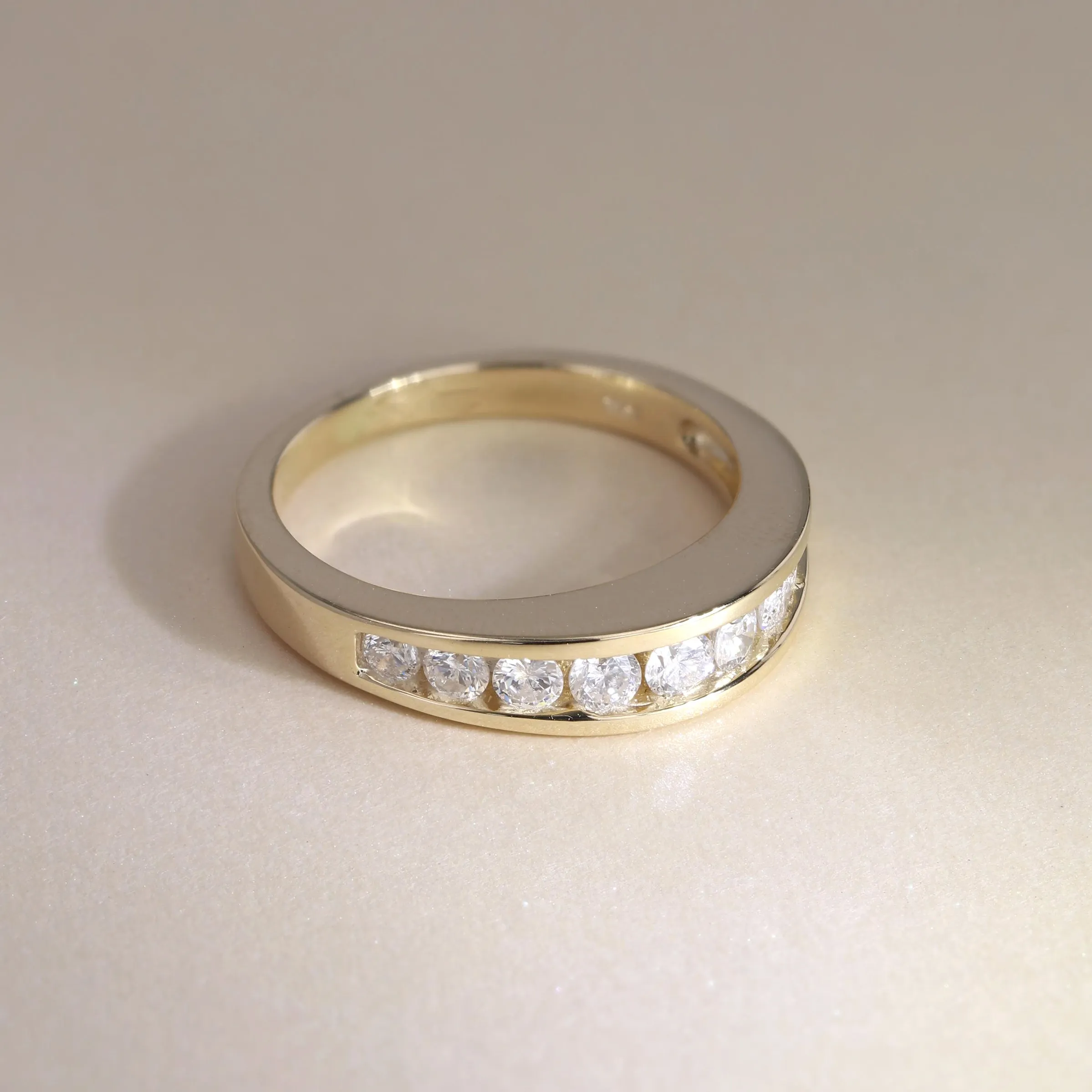 Estate 14kt Yellow Gold Diamond Ring Image 3 La Mine d'Or Moncton, NB