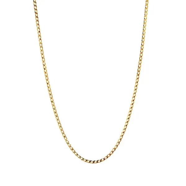 Estate 10kt Yellow Gold Curb Chain 18" La Mine d'Or Moncton, NB