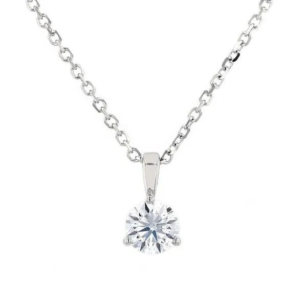 0.51ct Forevermark Round Solitaire Diamond Pendant La Mine d'Or Moncton, NB