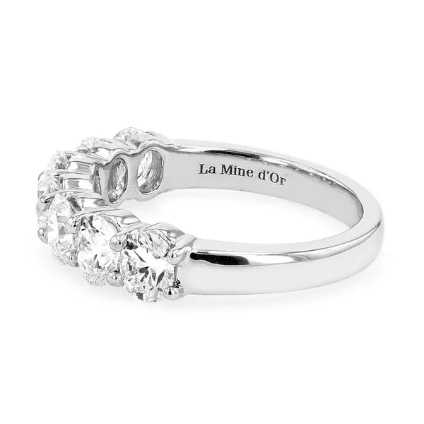 1.97tw Forevermark Black Label Oval Diamond Band Image 2 La Mine d'Or Moncton, NB