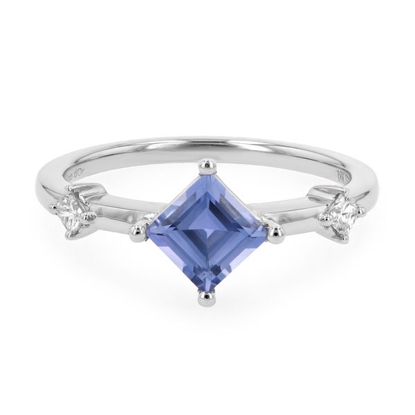 0.95tw Sapphire with Diamonds Trinity Ring La Mine d'Or Moncton, NB