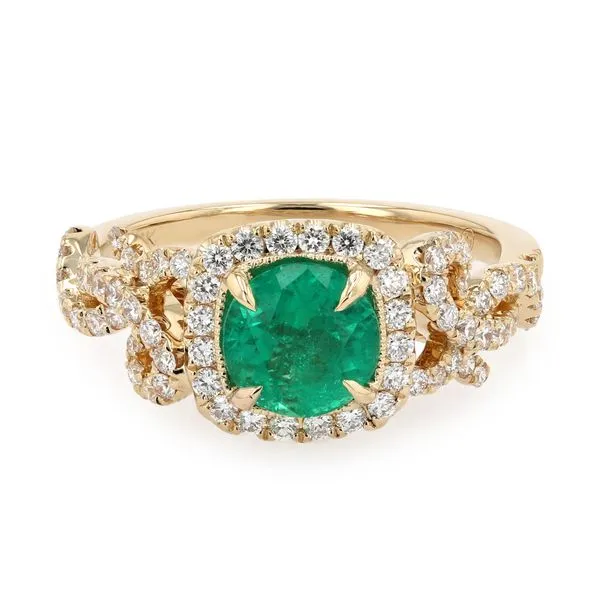 1.53tw Emerald and Diamonds Fashion Ring La Mine d'Or Moncton, NB