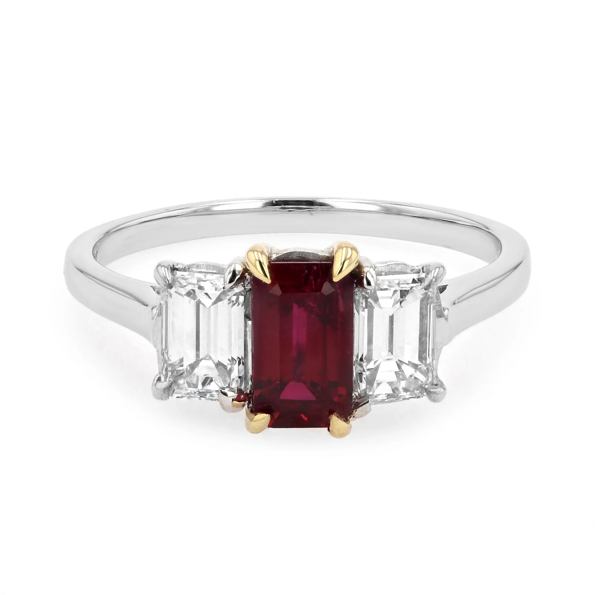 1.64tw Ruby and Diamon Trinity Fashion Ring La Mine d'Or Moncton, NB