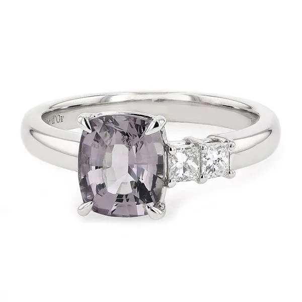 2.04tw Spinel and Diamonds Trinity Ring La Mine d'Or Moncton, NB