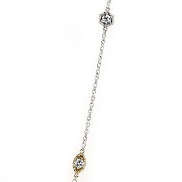 0.70tw Forevermark Eight Stone Dangle Diamond Necklace Image 2 La Mine d'Or Moncton, NB