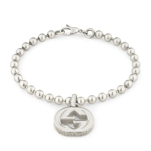 Gucci Interlocking G Boule Bracelet in Sterling Silver La Mine d'Or Moncton, NB