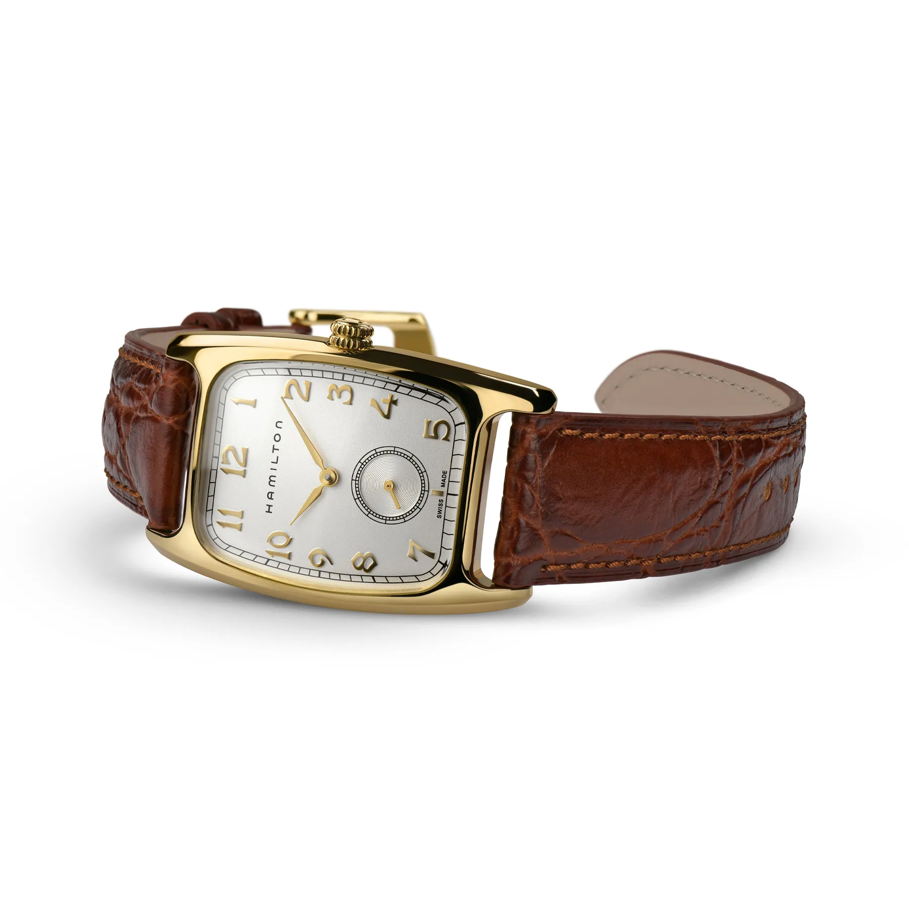 Hamilton American Classic Boulton Quartz Watch White Dial Image 2 La Mine d'Or Moncton, NB