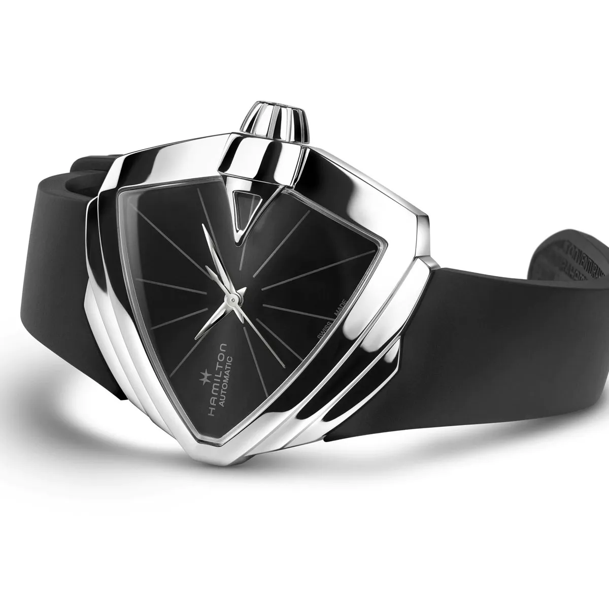 Hamilton Ventura S Automatic Watch Black Dial 34.5x38mm Image 3 La Mine d'Or Moncton, NB