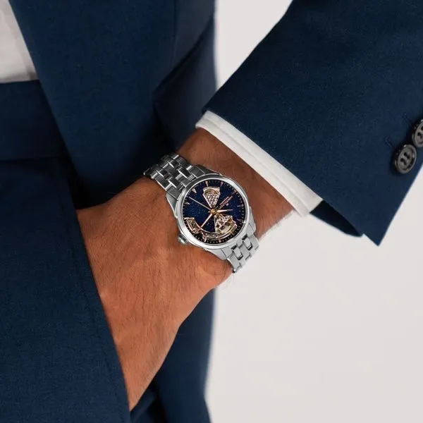 Hamilton Jazzmaster Open Heart Lady Auto Midnight Blue Dial 36mm Image 5 La Mine d'Or Moncton, NB