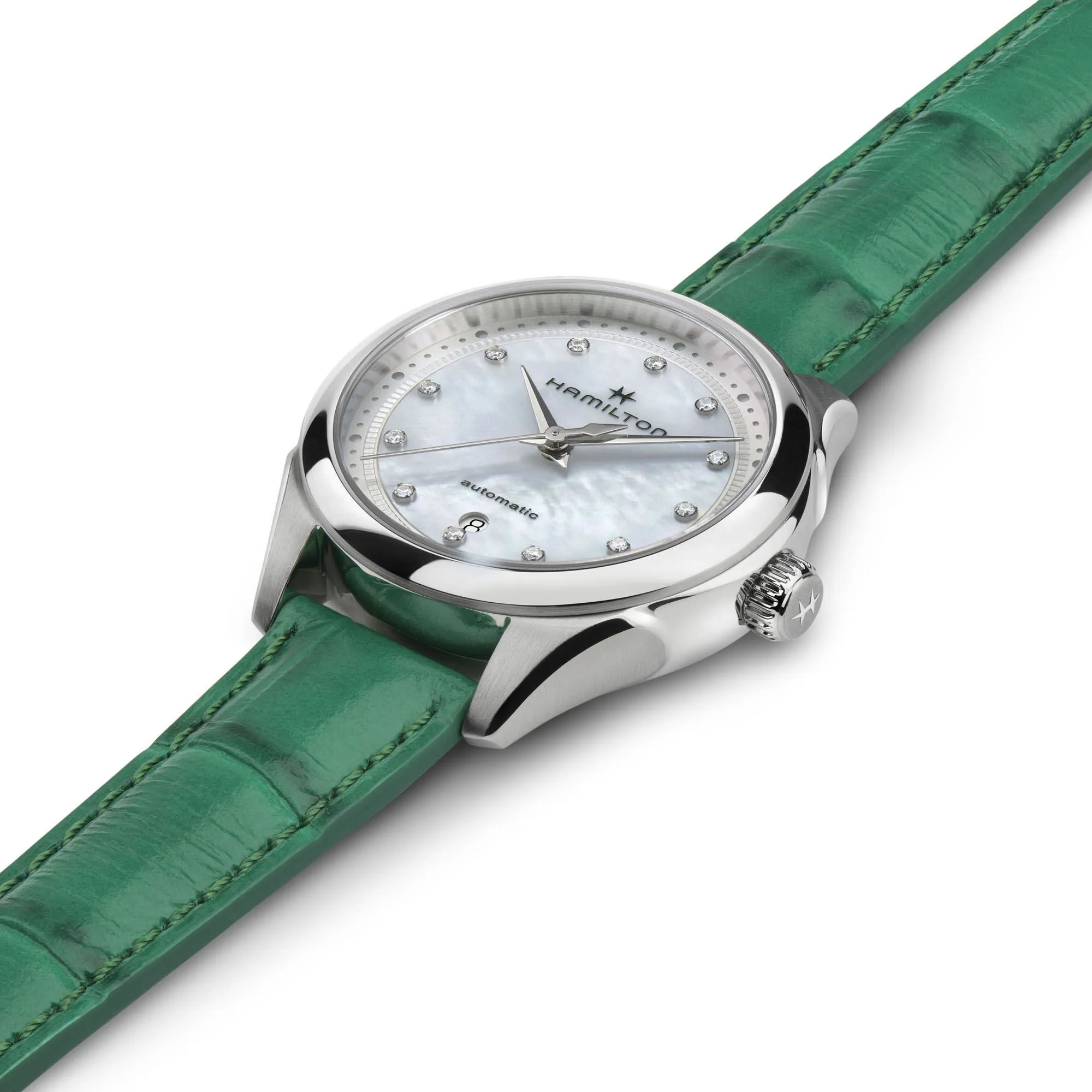 Hamilton Jazzmaster Lady Automatic Watch MOP Dial 30mm Image 2 La Mine d'Or Moncton, NB