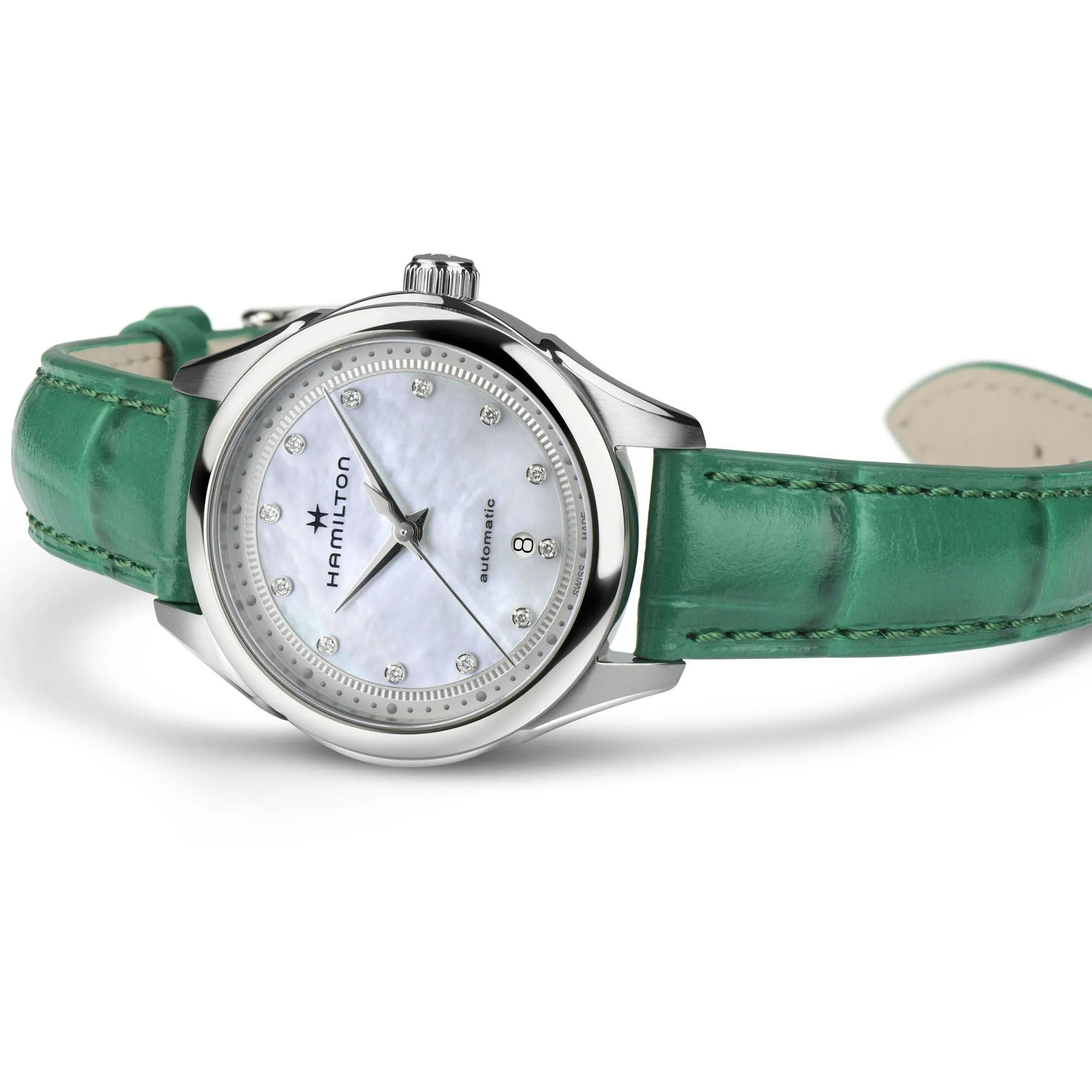 Hamilton Jazzmaster Lady Automatic Watch MOP Dial 30mm Image 3 La Mine d'Or Moncton, NB