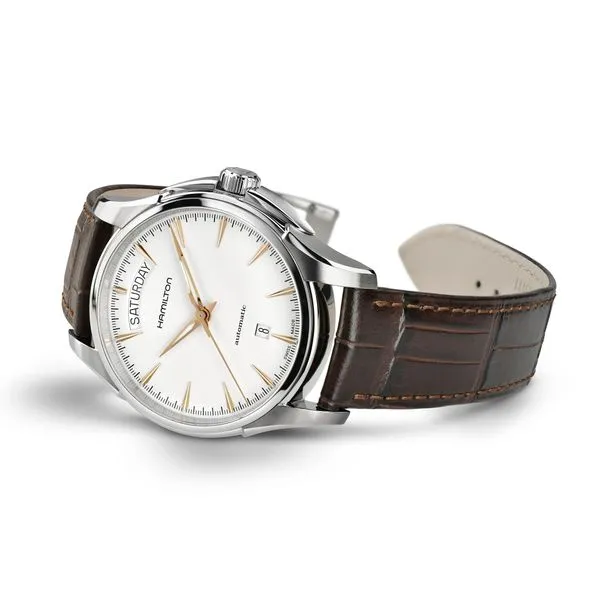 Hamilton Jazzmaster Automatic Watch White Dial 40mm Image 3 La Mine d'Or Moncton, NB