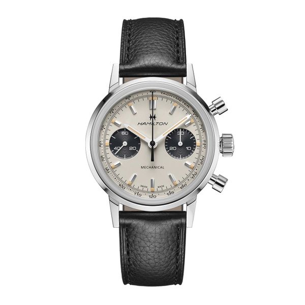 Hamilton American Classic Intra-Matic Chronograph H with White Dial La Mine d’Or Moncton, NB