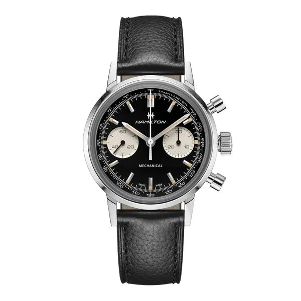 Hamilton American Classic Intra-Matic Chronograph H with Black Dial La Mine d'Or Moncton, NB