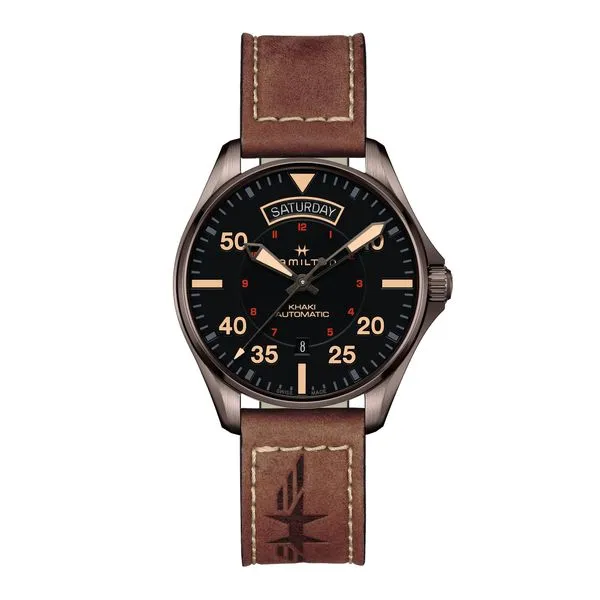 Hamilton khaki pilot day date automatic store