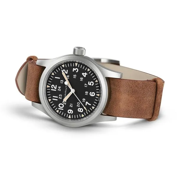 Hamilton Khaki Field Mechanical with Black Dial Image 3 La Mine d'Or Moncton, NB