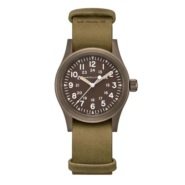 Hamilton Stainless Khaki Field Mechanical La Mine d'Or Moncton, NB