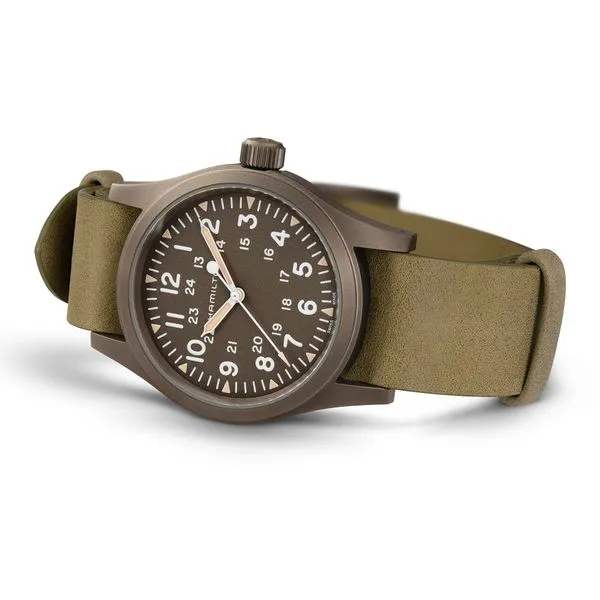 Hamilton Stainless Khaki Field Mechanical Image 4 La Mine d'Or Moncton, NB