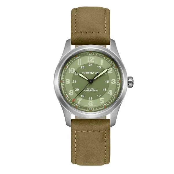 Hamilton Khaki Field Titanium Automatic Green Dial La Mine d'Or Moncton, NB