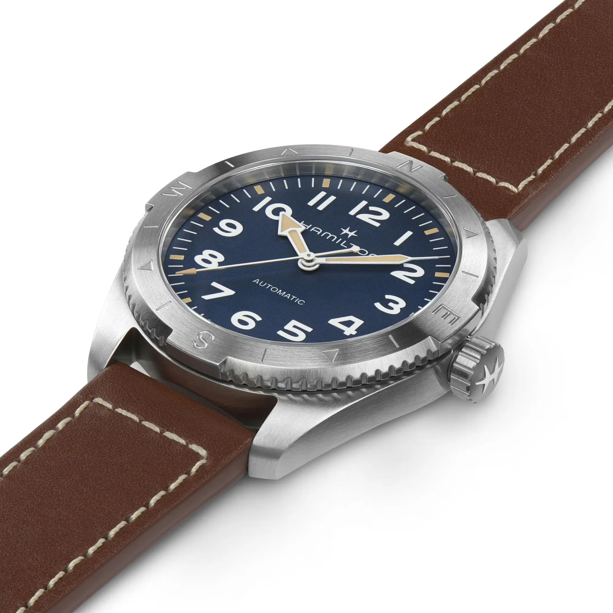 Hamilton Khaki Field Expedition Automatic Watch Blue Dial 41mm Image 3 La Mine d'Or Moncton, NB