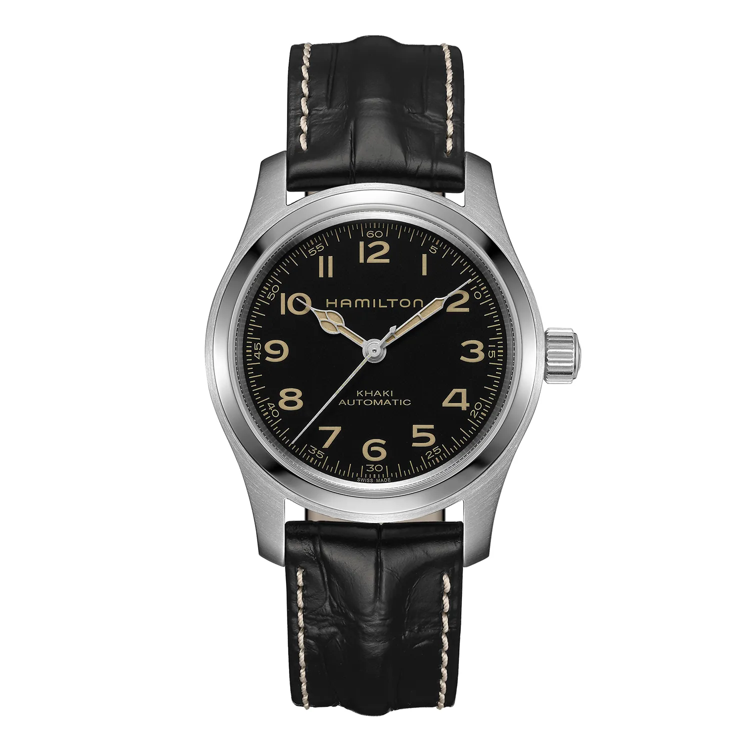 Hamilton Khaki Field Murph Automatic Watch Black Dial 42mm La Mine d'Or Moncton, NB