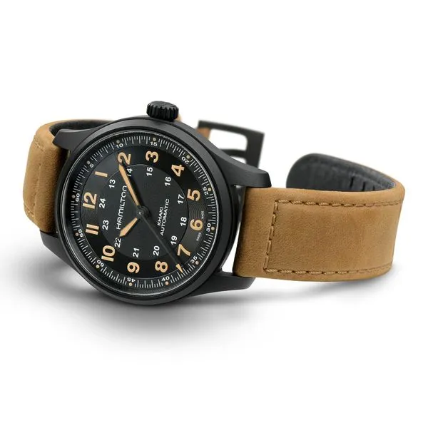 Hamilton Field Titanium Automatic with Black Dial Image 4 La Mine d'Or Moncton, NB