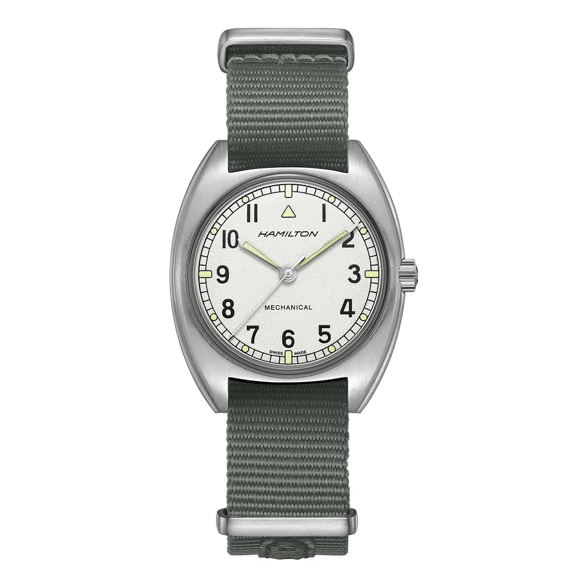 Hamilton Khaki Pilot Pioneer Mechanical Watch Silver Dial 36x33mm La Mine d'Or Moncton, NB