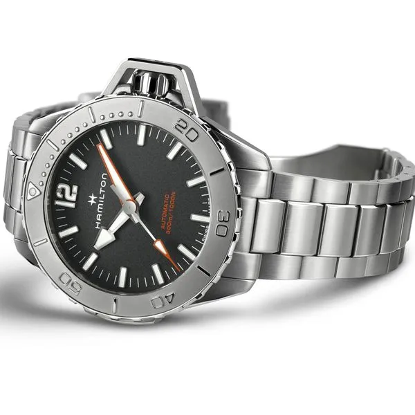 Hamilton Khaki Navy Frogman Automatic Watch Image 3 La Mine d'Or Moncton, NB