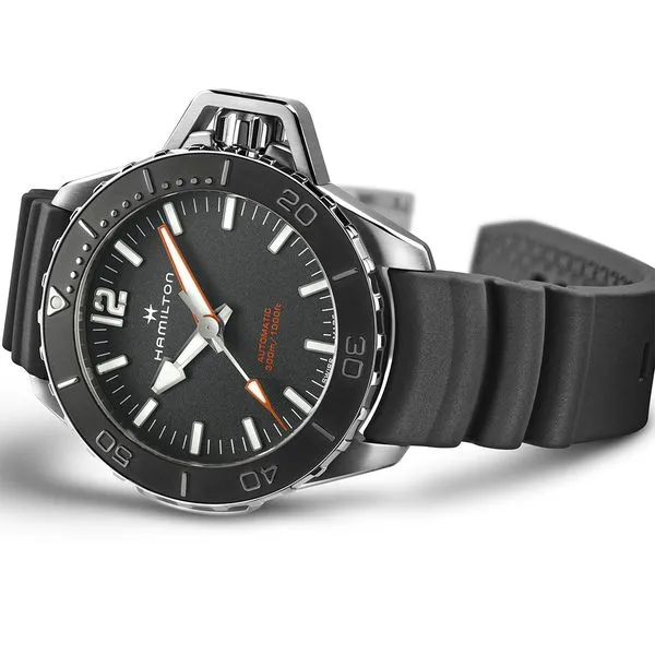 Hamilton Khaki Navy Frogman Automatic Watch Image 3 La Mine d'Or Moncton, NB