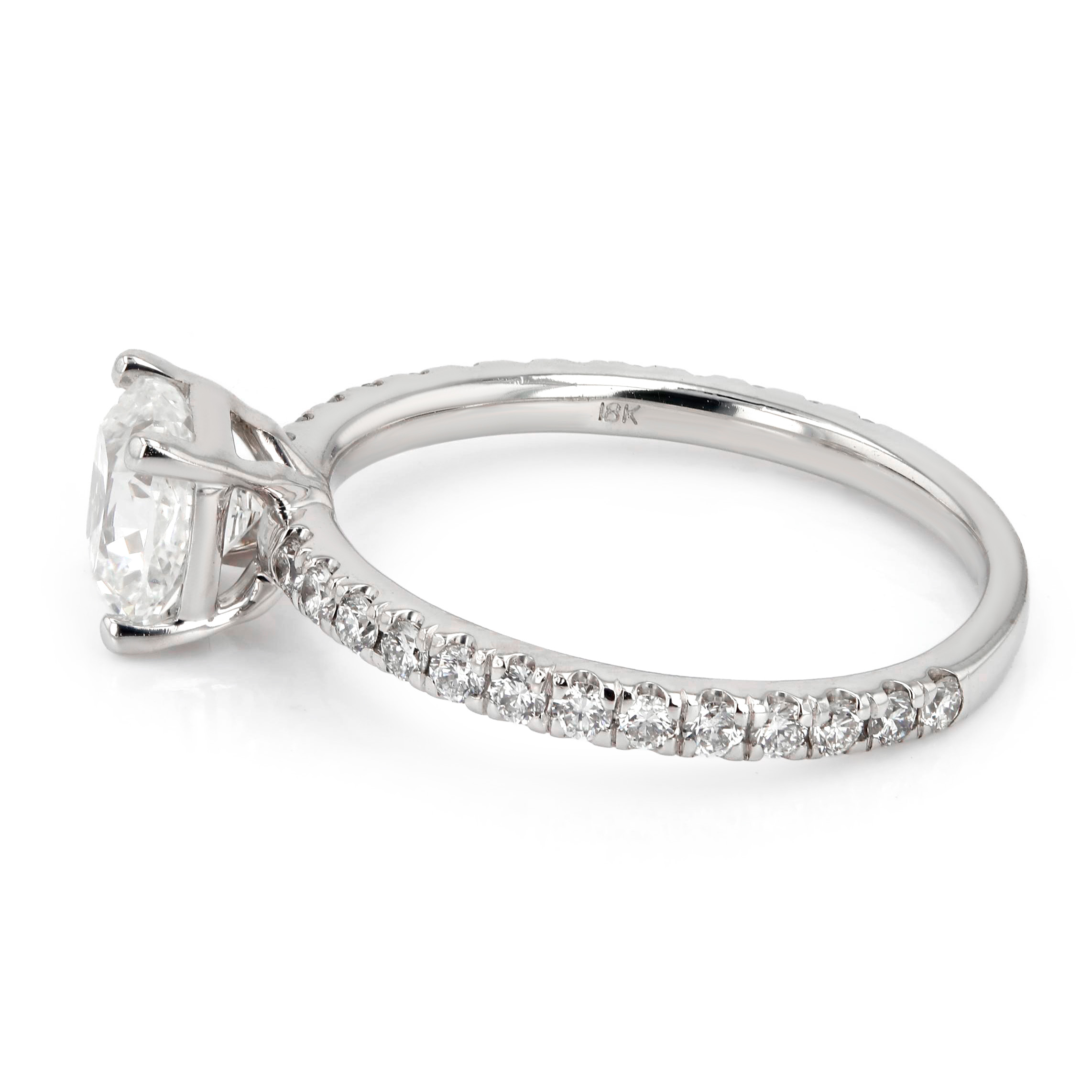 1.61tw Sofia Black Label Cushion Canadian Diamond Engagement Ring Image 2 La Mine d'Or Moncton, NB