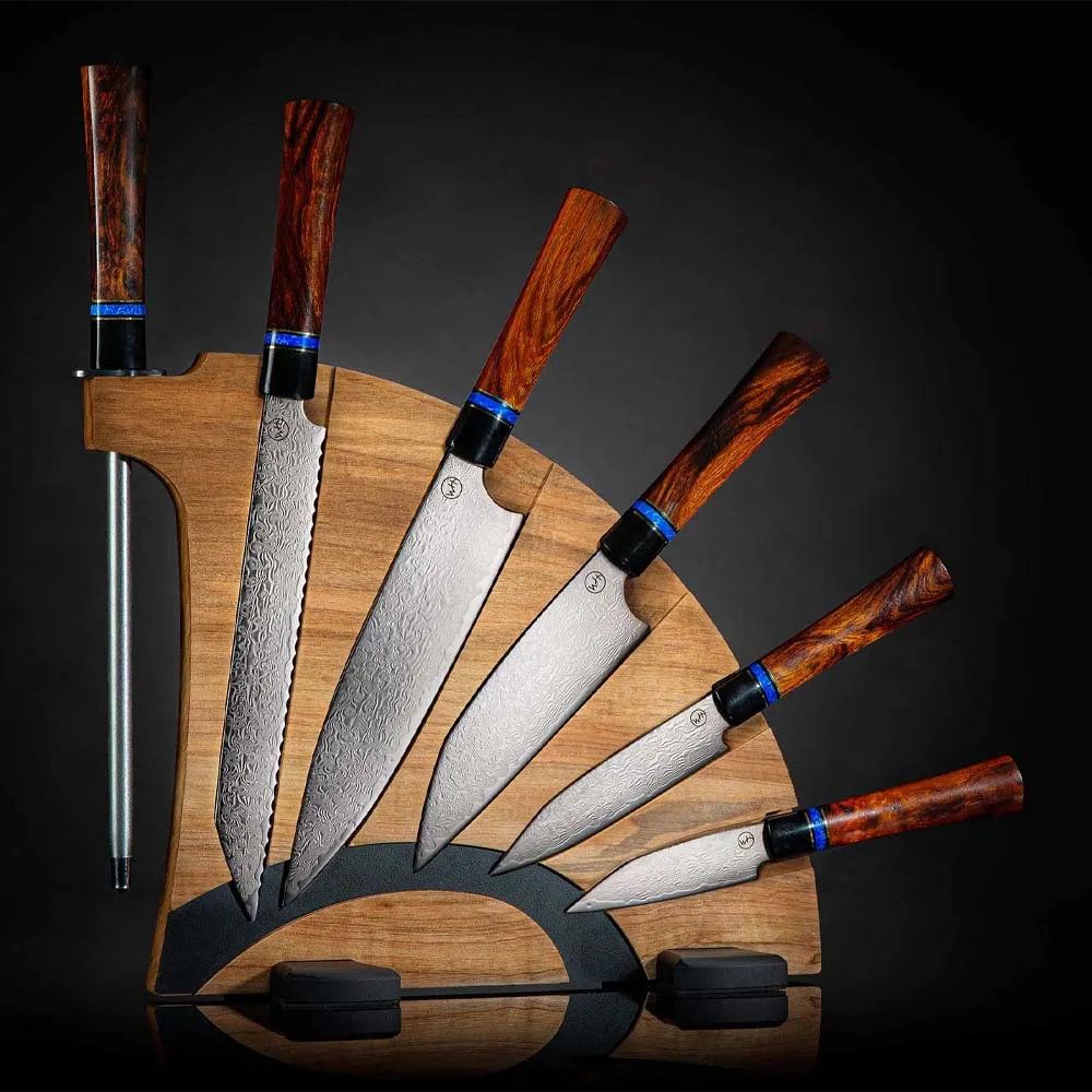 William Henry Kultro Gourmet Culinary Knives Set La Mine d'Or Moncton, NB
